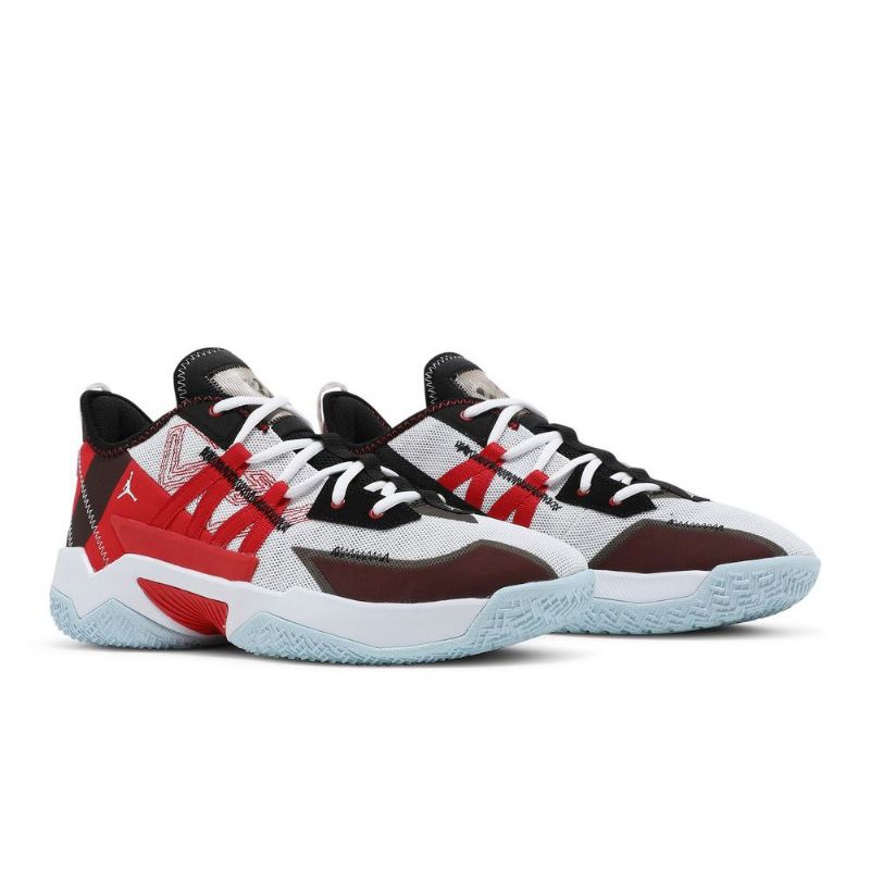 Air Jordan Westbrook One Take 2 Valkoista Punaista Mustaa Miesten Kenkiä