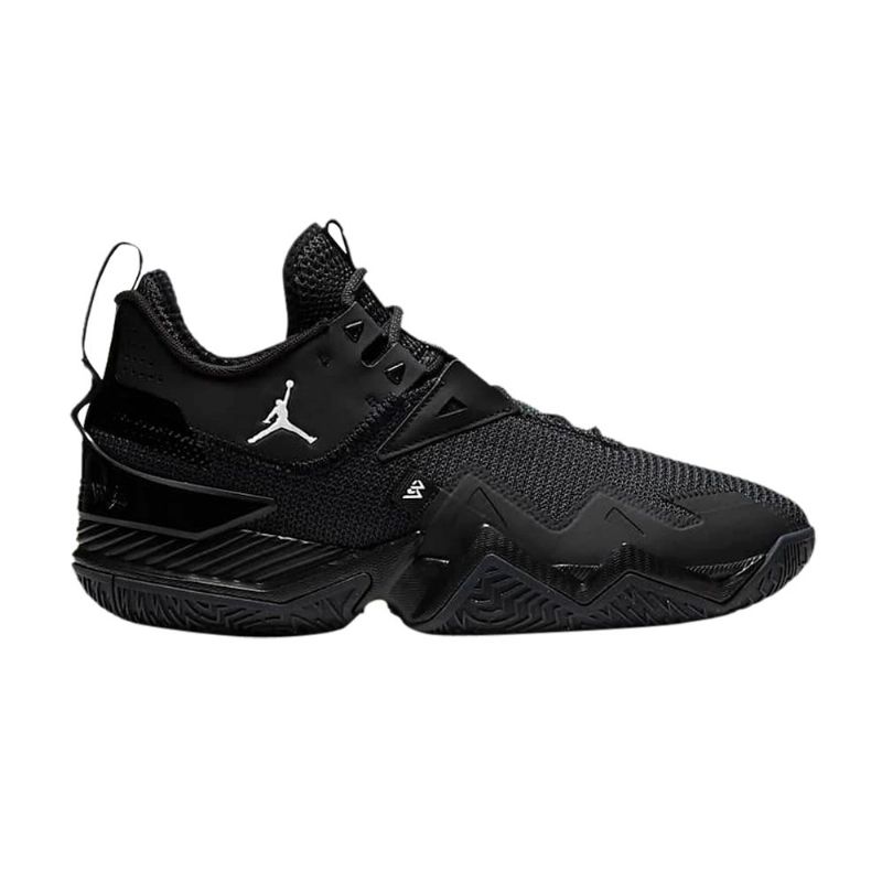 Air Jordan Westbrook One Take Mustat Harmaavalkoiset Miesten Kengät