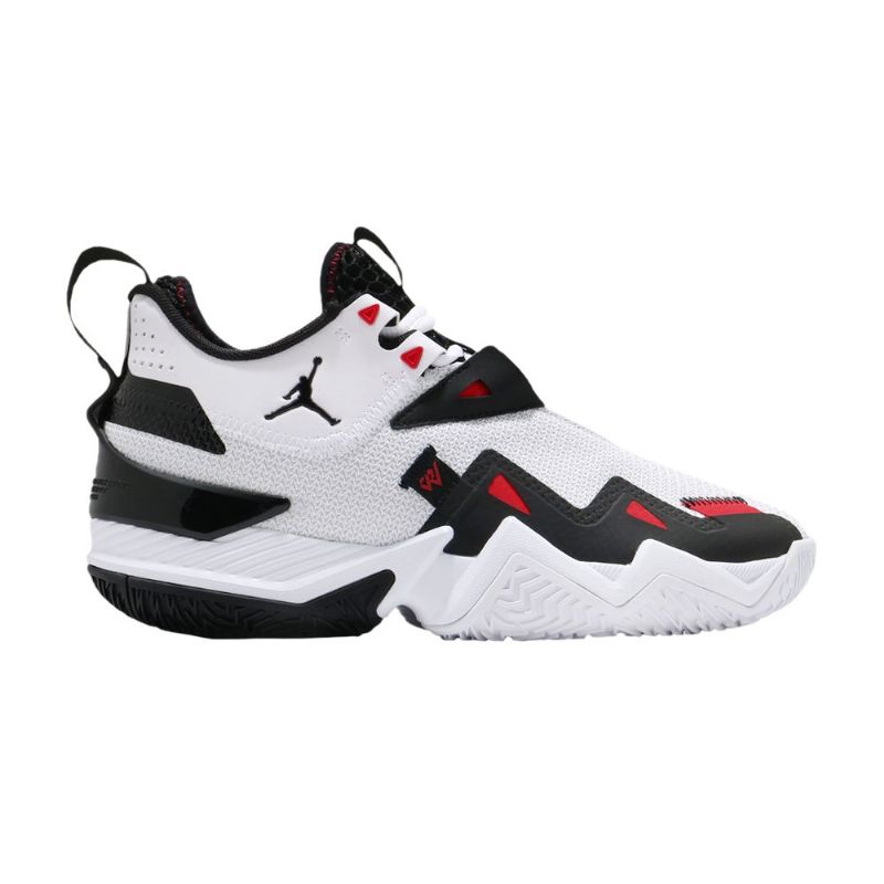 Air Jordan Westbrook One Take Pf Valkoiset Punaiset Mustat Miesten Kengät