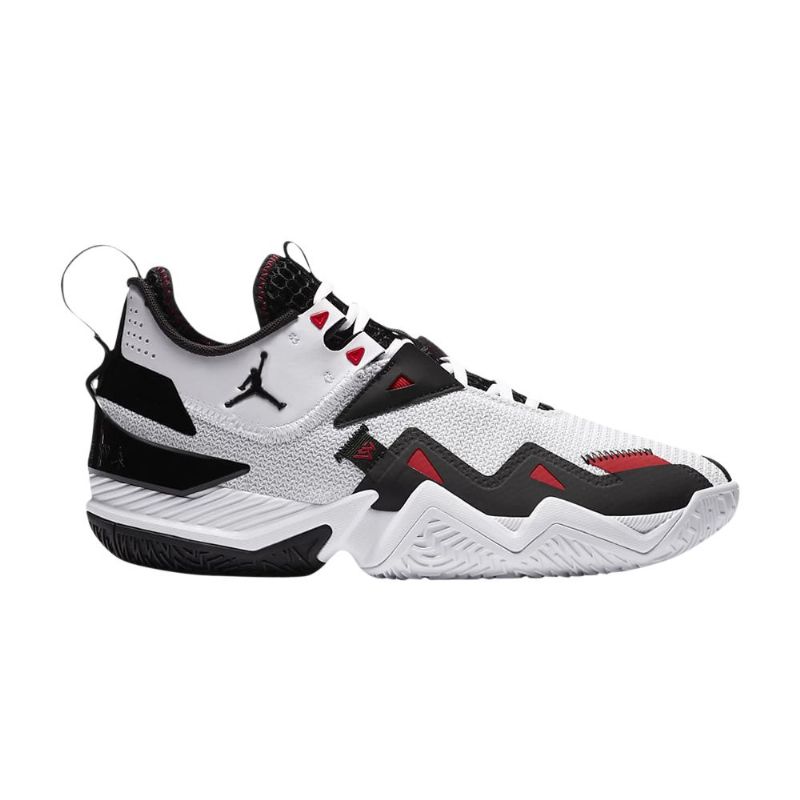 Air Jordan Westbrook One Take Valkoiset Punaiset Mustat Miesten Kengät