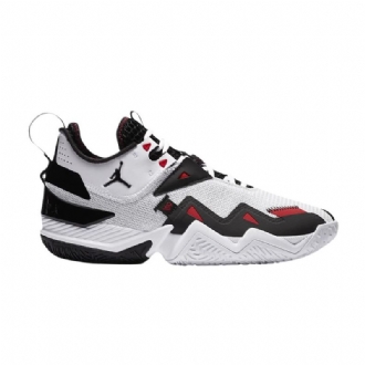 Air Jordan Westbrook One Take Valkoiset Punaiset Mustat Miesten Kengät