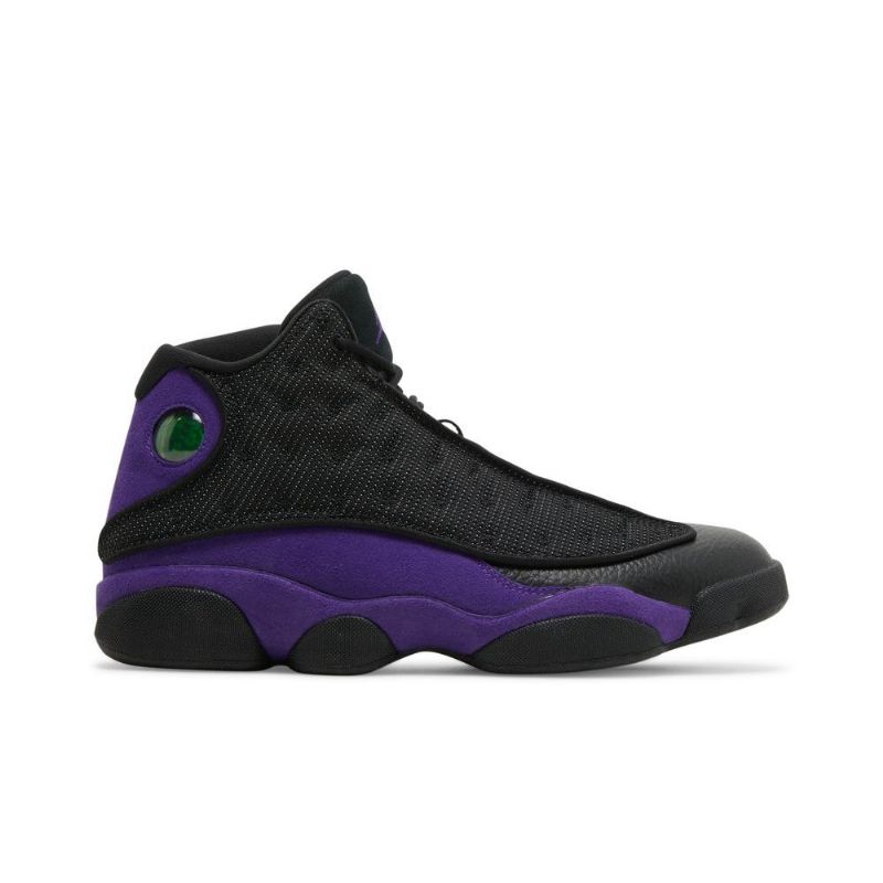 Air Jordan 13 Retro Mustat Violetit Miesten Kengät