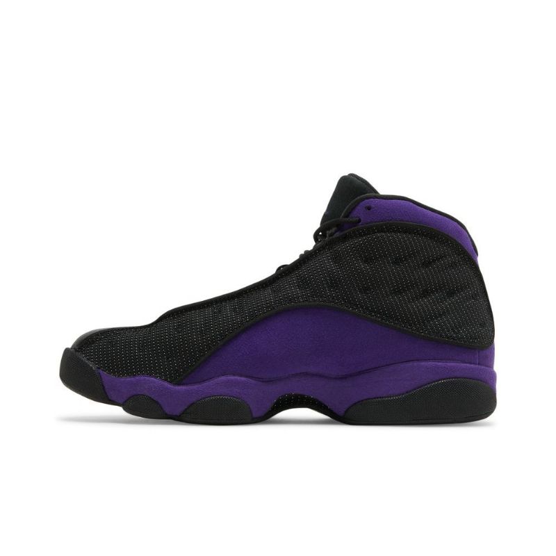 Air Jordan 13 Retro Mustat Violetit Miesten Kengät
