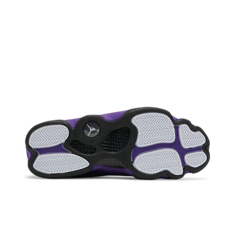 Air Jordan 13 Retro Mustat Violetit Miesten Kengät