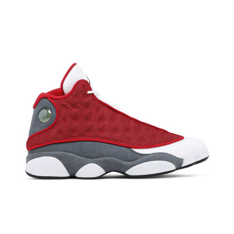 Air Jordan 13 Retro Punainen Harmaa Valkoinen Musta Miesten Kengät