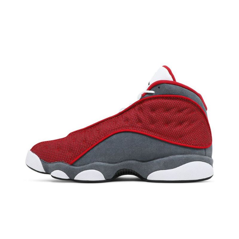 Air Jordan 13 Retro Punainen Harmaa Valkoinen Musta Miesten Kengät