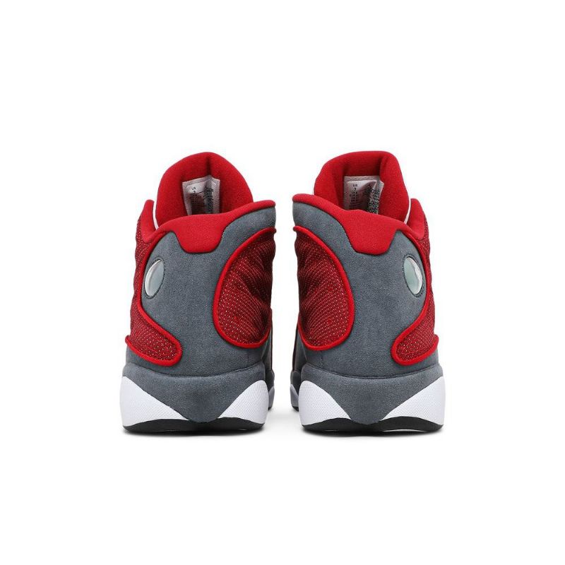 Air Jordan 13 Retro Punainen Harmaa Valkoinen Musta Miesten Kengät