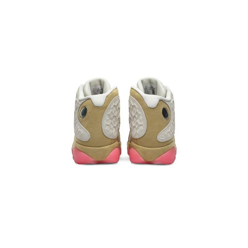 Air Jordan 13 Retro Valkoinen Kulta Vaaleanpunaiset Miesten Kengät