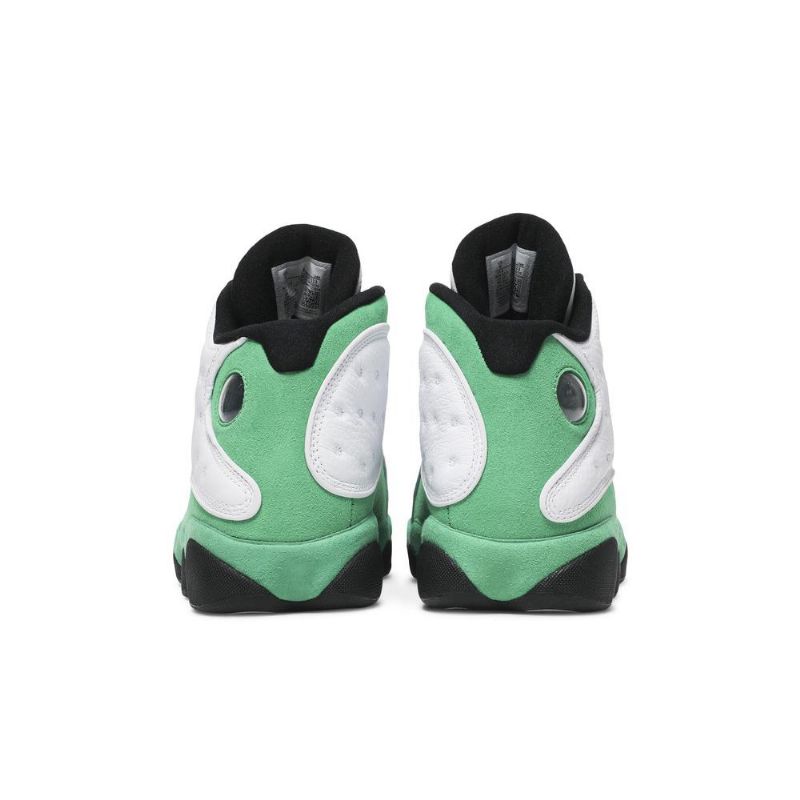 Air Jordan 13 Retro Valkoinen Vihreä Musta Miesten Kengät