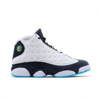 Air Jordan 13 Retrovalkoiset Laivastonsiniset Miesten Kengät