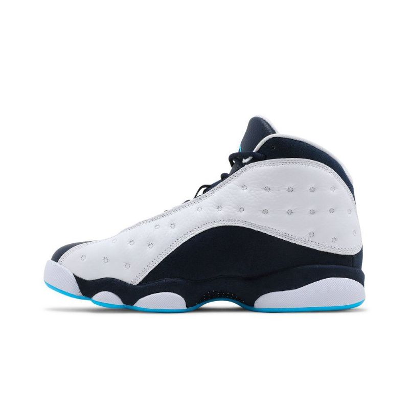 Air Jordan 13 Retrovalkoiset Laivastonsiniset Miesten Kengät