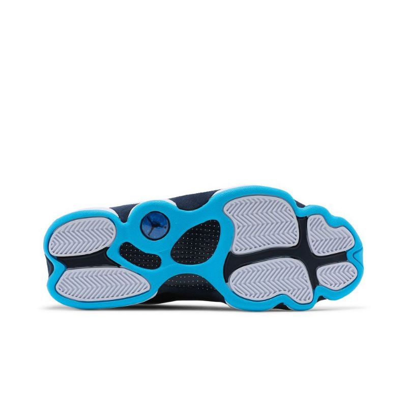 Air Jordan 13 Retrovalkoiset Laivastonsiniset Miesten Kengät