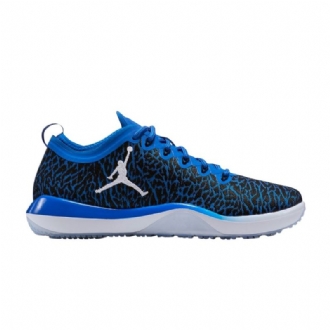 Air Jordan Trainer 1 Matala Sininen Musta Valkoinen Miesten Kengät