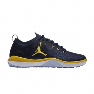 Air Jordan Trainer 1 Matalat Laivastonsiniset Keltaiset Miesten Kengät