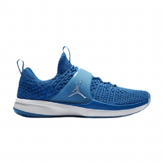 Air Jordan Trainer 2 Flyknit Sininen Hopea Miesten Kengät