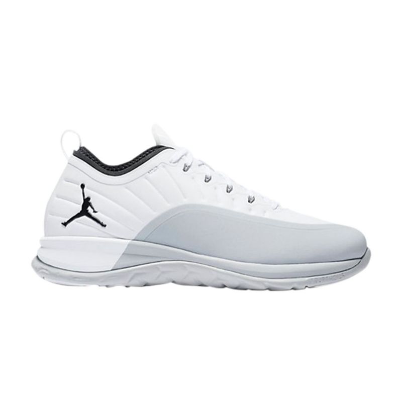 Air Jordan Trainer Prime Valkoinen Harmaa Mustat Miesten Kengät