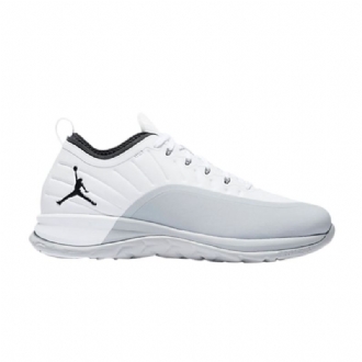 Air Jordan Trainer Prime Valkoinen Harmaa Mustat Miesten Kengät