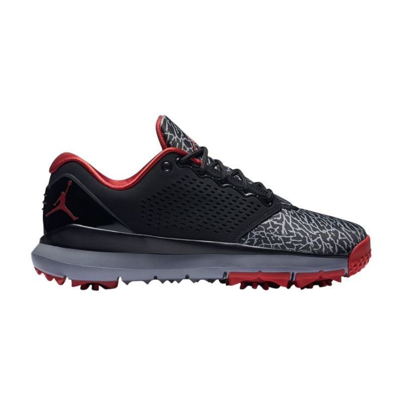 Air Jordan Trainer St Golf Mustat Punainen Harmaa Miesten Kengät