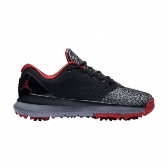 Air Jordan Trainer St Golf Mustat Punainen Harmaa Miesten Kengät