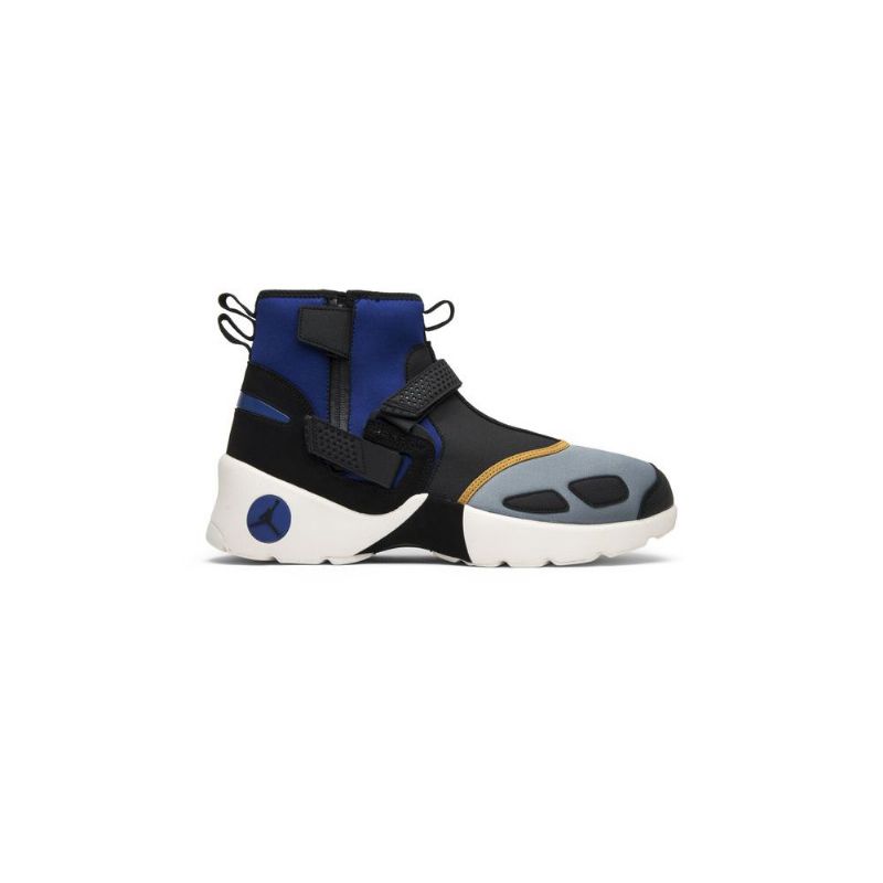 Air Jordan Trunner Lx High Nrg Musta Sininen Harmaa Kulta Miesten Kengät