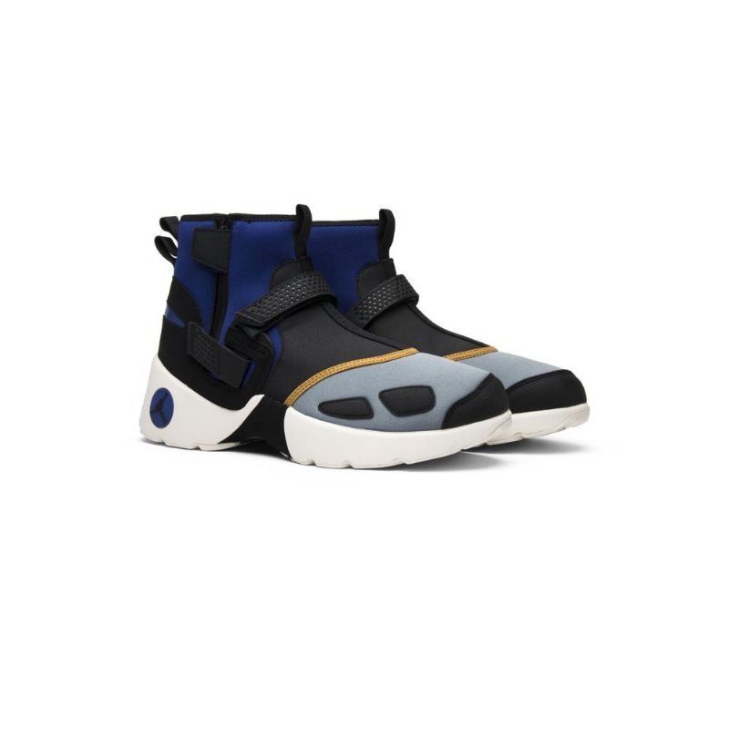 Air Jordan Trunner Lx High Nrg Musta Sininen Harmaa Kulta Miesten Kengät