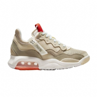 Air Jordan Ma2 Khaki Valkoinen Punainen Naisten Kengät