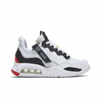 Air Jordan Ma2 Valkoinen Harmaa Punainen Miesten Kengät