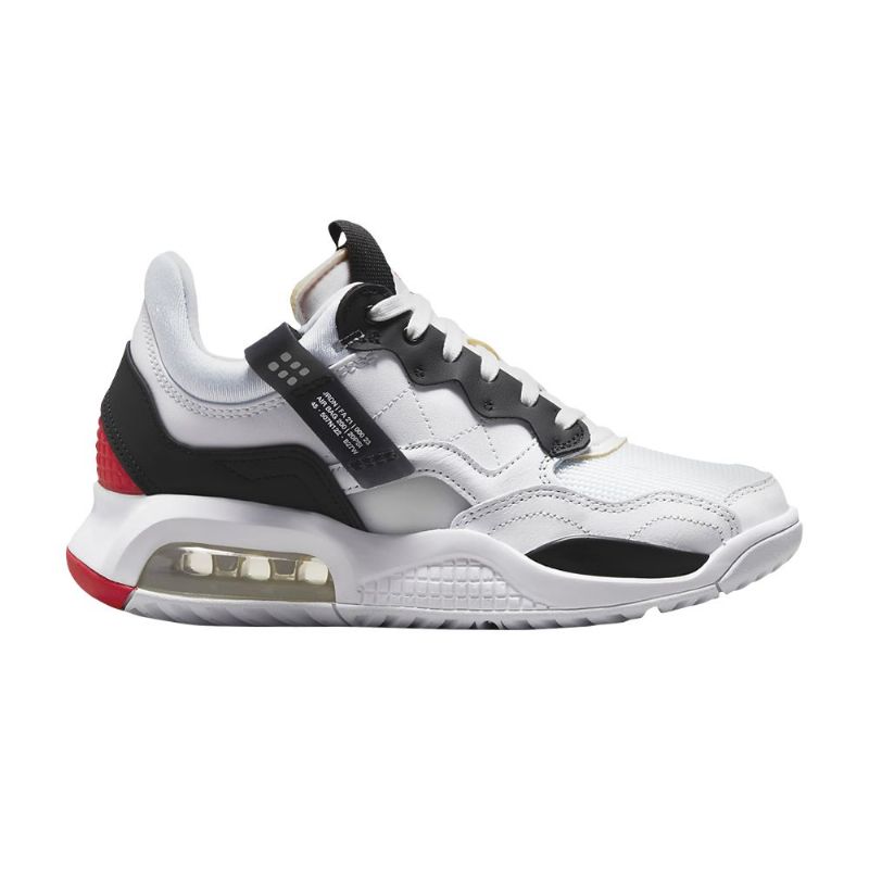 Air Jordan Ma2 Valkoinen Harmaa Punainen Naisten Kengät