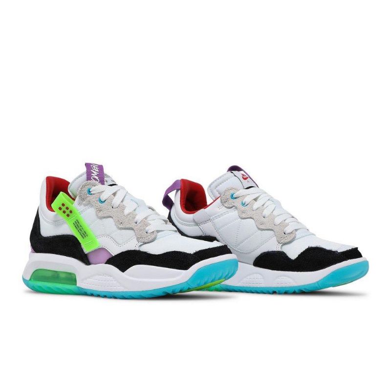 Air Jordan Ma2 Valkoinen Punainen Musta Purppura Naisten Kengät
