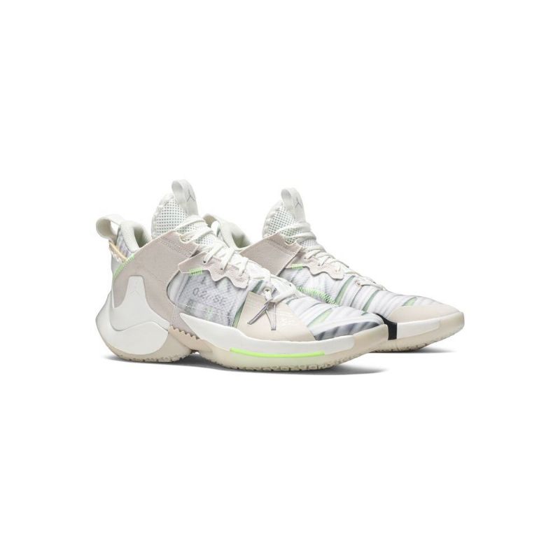 Air Jordan Why Not Zer0.2 Harmaat Vihreät Miesten Kengät