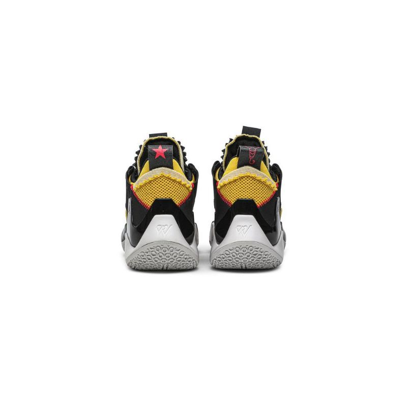 Air Jordan Why Not Zer0.2 Musta Keltainen Punainen Harmaa Miesten Kengät