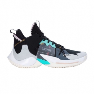 Air Jordan Why Not Zer0.2 Se Musta Harmaa Turkoosi Valkoinen Miesten Kengät