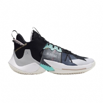 Air Jordan Why Not Zer0.2 Se Pf Musta Harmaa Turkoosi Valkoinen Miesten Kengät