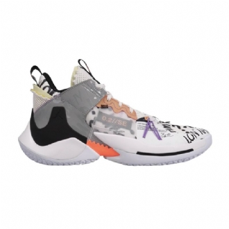 Air Jordan Why Not Zer0.2 Se Pf Valkoinen Oranssi Harmaa Musta Miesten Kengät