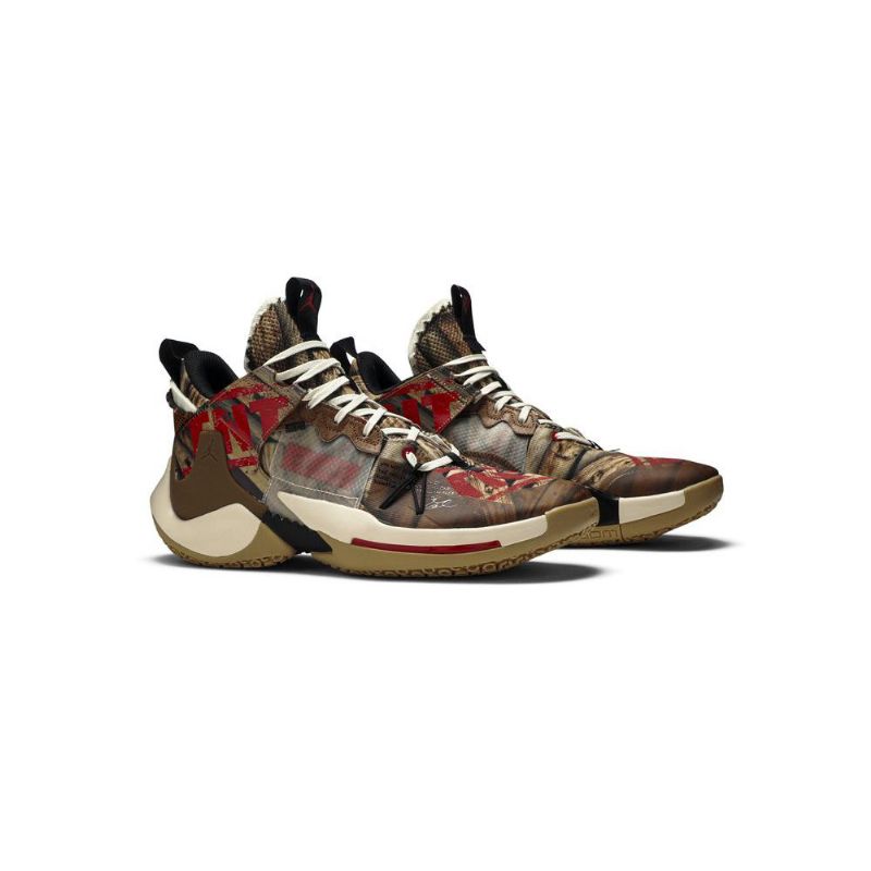 Air Jordan Why Not Zer0.2 Se Ruskea Punainen Musta Miesten Kengät