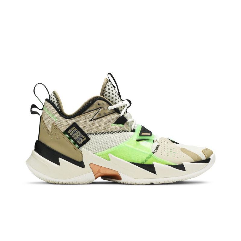 Air Jordan Why Not Zer0.3 Pf Beige Oliivinvihreä Mustat Miesten Kengät
