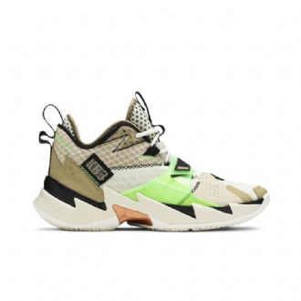 Air Jordan Why Not Zer0.3 Pf Beige Oliivinvihreä Mustat Miesten Kengät