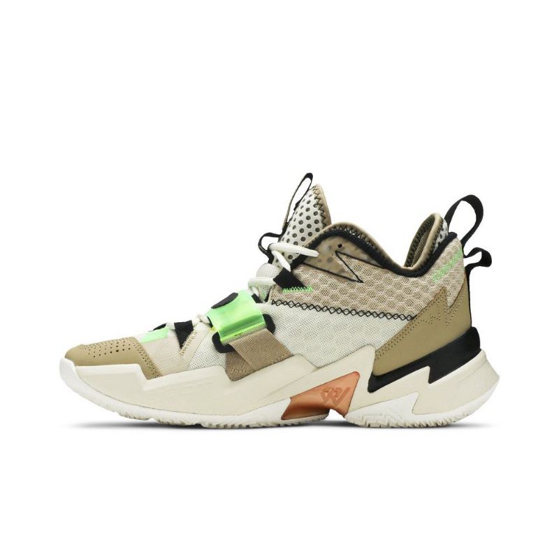 Air Jordan Why Not Zer0.3 Pf Beige Oliivinvihreä Mustat Miesten Kengät