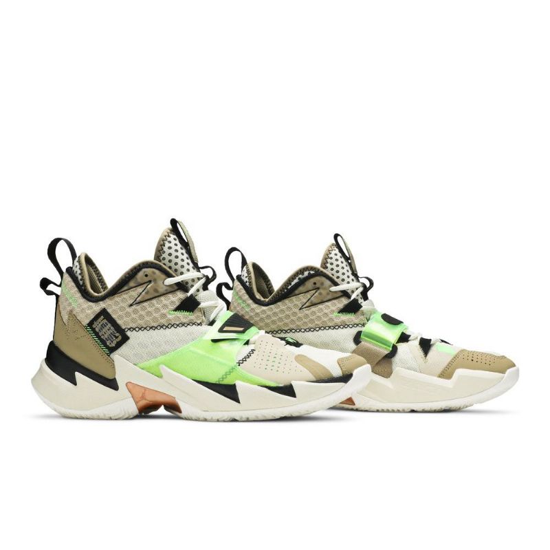 Air Jordan Why Not Zer0.3 Pf Beige Oliivinvihreä Mustat Miesten Kengät