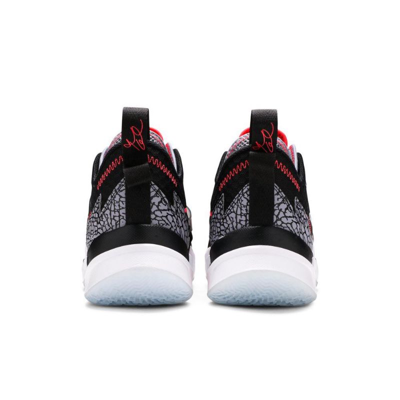 Air Jordan Why Not Zer0.3 Pf Musta Harmaa Punainen Valkoinen Miesten Kengät