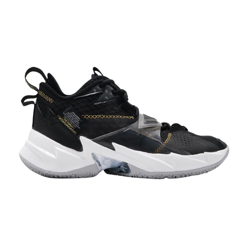 Air Jordan Why Not Zer0.3 Pf Musta Kulta Valkoinen Miesten Kengät