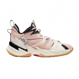 Air Jordan Why Not Zer0.3 Pf Vaaleanpunainen Valkoinen Musta Miesten Kengät