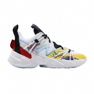 Air Jordan Why Not Zer0.3 Se Pf Valkoinen Musta Punainen Keltainen Miesten Kengät