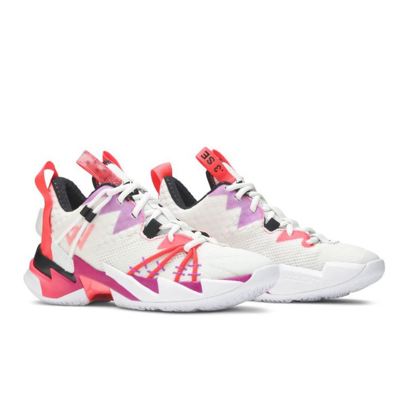Air Jordan Why Not Zer0.3 Se Pf Valkoinen Purppura Punainen Musta Miesten Kengät