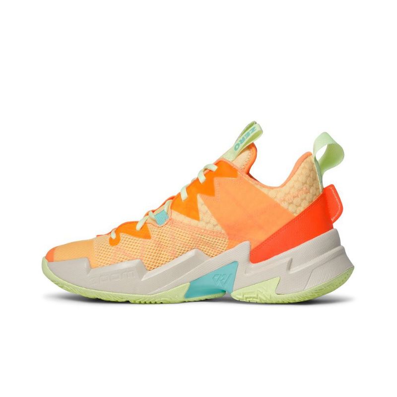 Air Jordan Why Not Zer0.3 Se Vaaleanpunainen Oranssi Keltainen Sininen Miesten Kengät