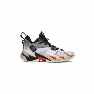 Air Jordan Why Not Zer0.3 Valkoinen Punainen Harmaa Musta Miesten Kengät