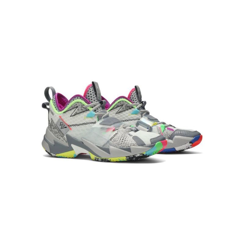 Air Jordan Why Not Zer0.3 Valkoiset Harmaat Miesten Kengät