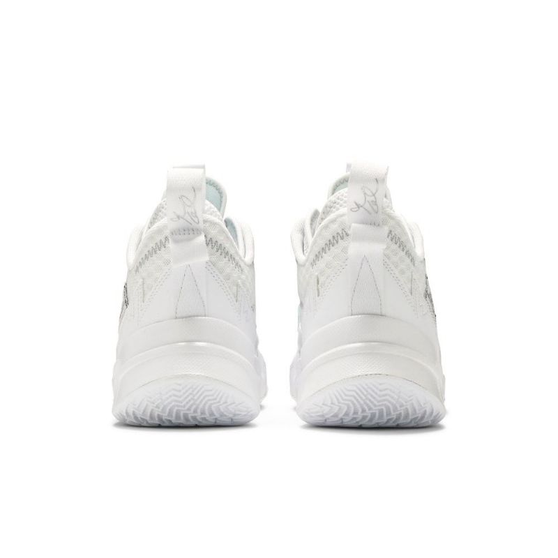 Air Jordan Why Not Zer0.3 Valkoiset Hopeiset Miesten Kengät