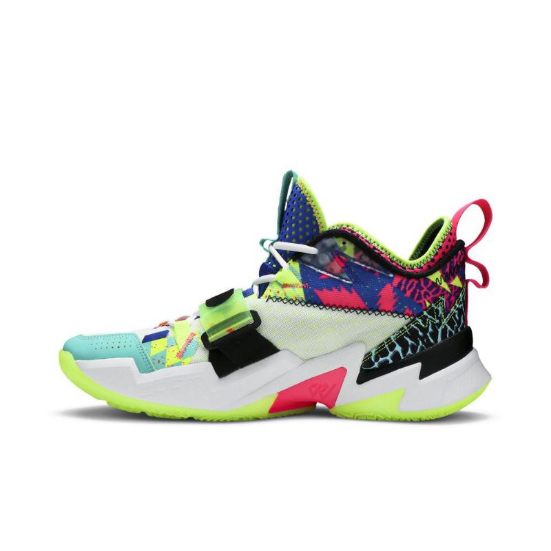 Air Jordan Why Not Zer0.3 Valkoiset Moniväriset Miesten Kengät