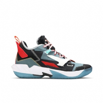 Air Jordan Why Not Zer0.4 Facetasm Premium Mustavalkoinen Sininen Punainen Miesten Kengät